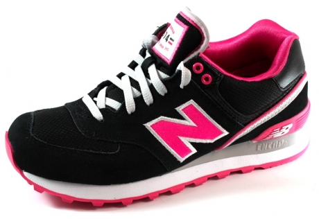 roze new balance sneakers dames