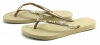 Havaianas slippers Slim Glitter Beige / Khaki HAV04