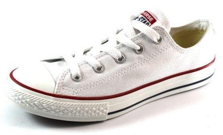 Converse All Stars lage sneaker kids Wit ALL09