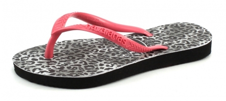 Havaianas slippers Slim Leopard Kids Zwart HAV09